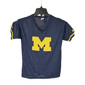 University Of Michigan Wolverines Youth Football Jersey by Franklin